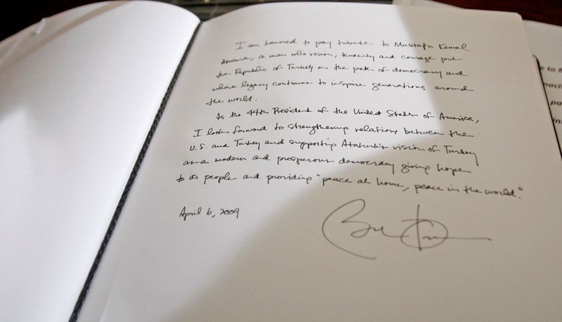 Barack Obama v Turecku