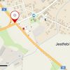Mapa nehodových míst I/9 Jestřebí