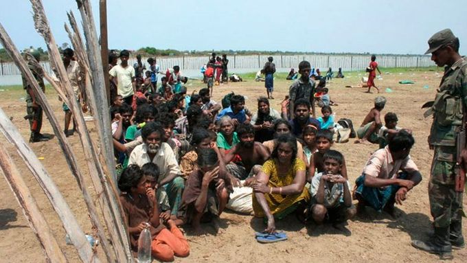 Humanitární katastrofa na Srí Lance