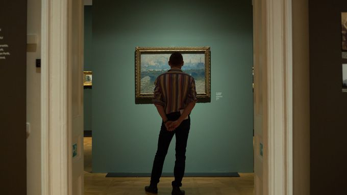 Výstavu impresionistů v Paláci Kinských připravila Národní galerie.