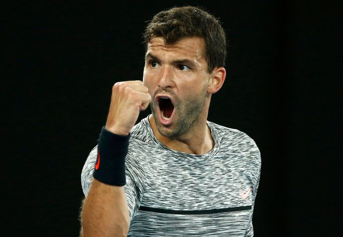 Grigor Dimitrov v semifinále Australian Open  2017