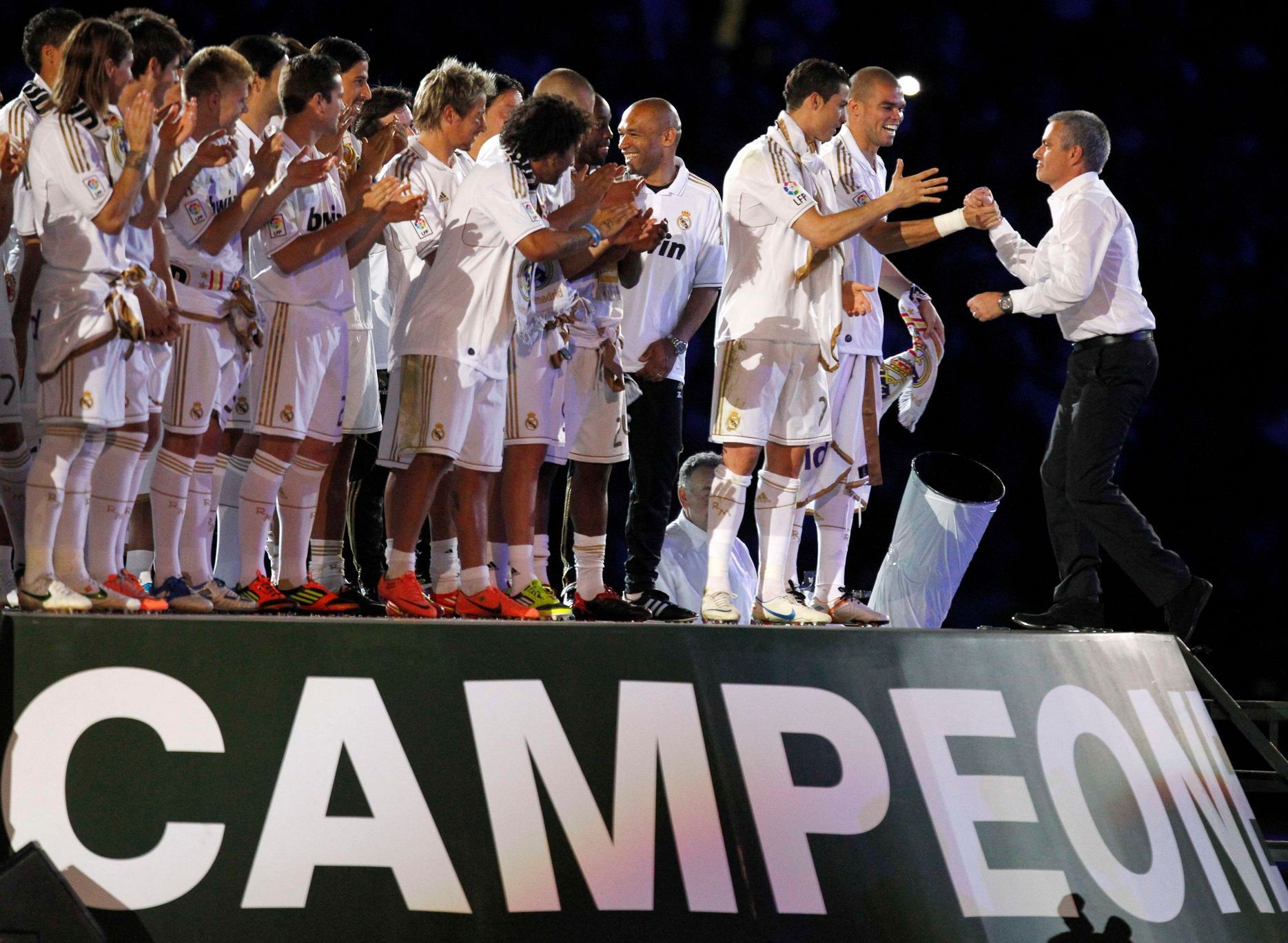 Real Madrid slaví titul