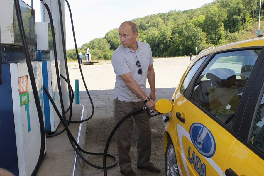 Prázdniny politků 2010: Vladimir Putin