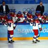 Denisa Křížová slaví gól v zápase Česko - Čína na ZOH 2022