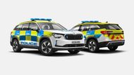 Takto by mohl vypadat Kodiaq v barvách britské policie.