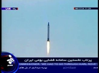 Írán zkouška rakety