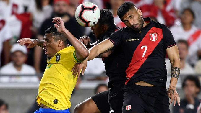 Brazílie vs Peru v přípravě (2019)