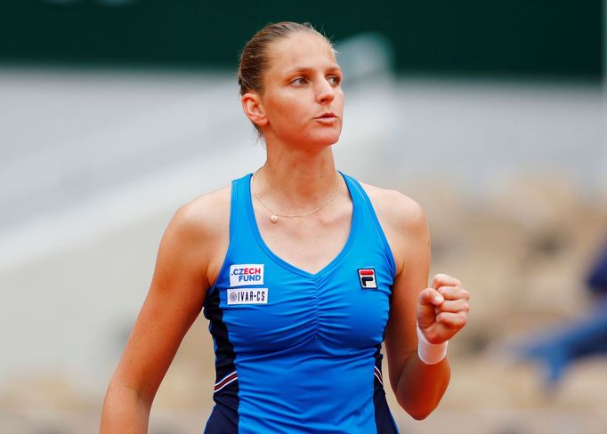 Karolína Plíšková na French Open 2019 (1. kolo)