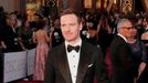 Michael Fassbender, nominated for Best Actor for his role in &quot;Steve Jobs&quot;, arrives