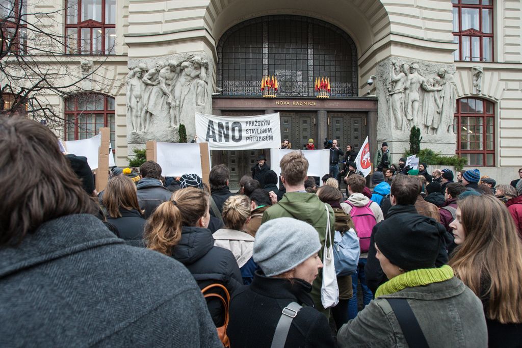 Demonstrace za zachování PSP