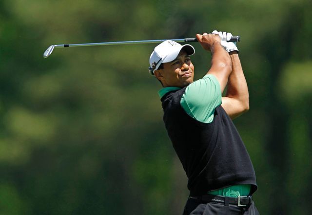 Tiger Woods na turnaji Masters v Augustě
