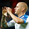 Euro 2016, Rusko-Slovensko: Vladimír Weiss slaví gól na 0:1