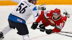 MS v hokeji 2012: Finsko - Bělorusko (Jarvinen, Kovyršin)