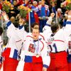 hokej, Česko, ZOH 1998, Nagano, radost po finále
