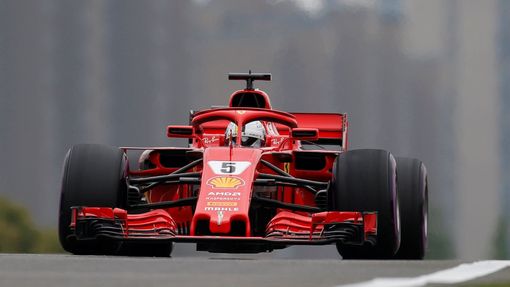VC Číny 2018:  Sebastian Vettel, Ferrari