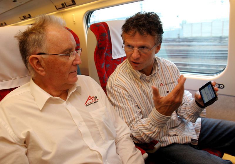 Jan Lammers (vpravo) a John Watson