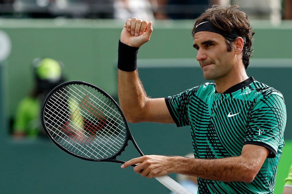 Roger Federer v Miami