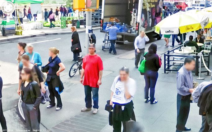 Reprofoto (výřez) z mapovací 3D služby Google Street View, kterou provozuje již přes 15 let americká společnost Google LLC.