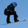 Canada's Maelle Ricker competes during the women's Snowboard-Cross qualifications at the FIS Snowboard World Championships in Stoneham in this file photo