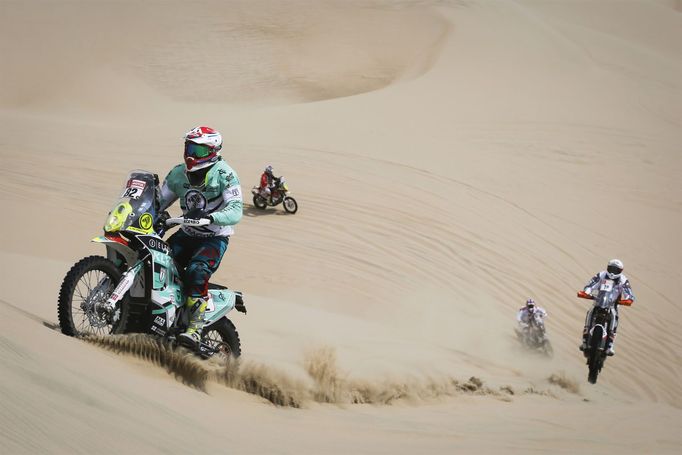 Rallye Dakar 2018, 2. etapa: Petr Vlček, Husqvarna