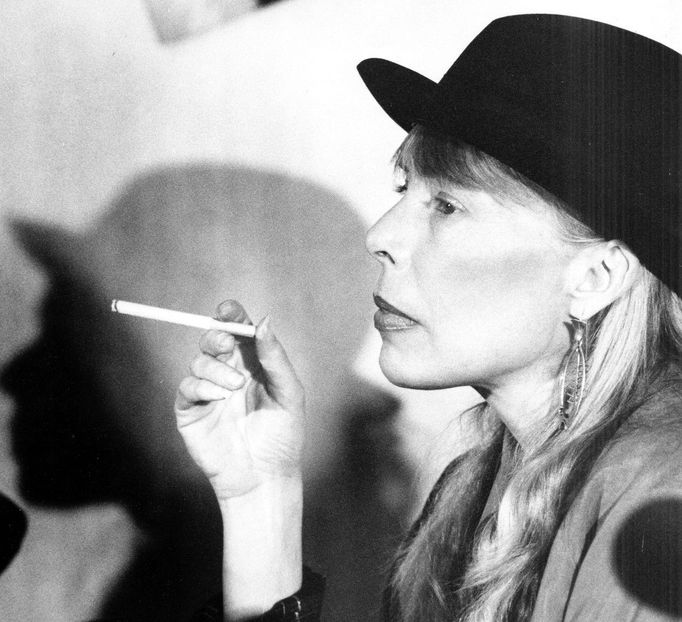 Joni Mitchell v 70. letech.