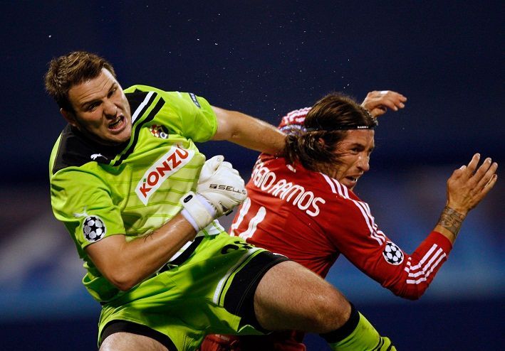 Liga mistrů: Dinamo Záhřeb - Real Madrid (Ivan Kelava, Sergio Ramos)