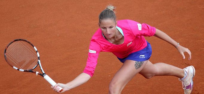 Karolína Plíšková na Sparta Prague Open 2014