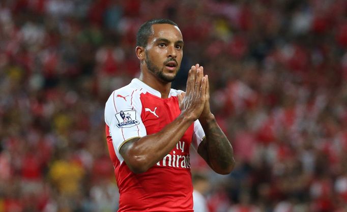 Finále  Asia Trophy, Arsenal-Everton: Theo Walcott (Arsenal)