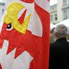 Demonstrace starostů proti daňové diskriminaci