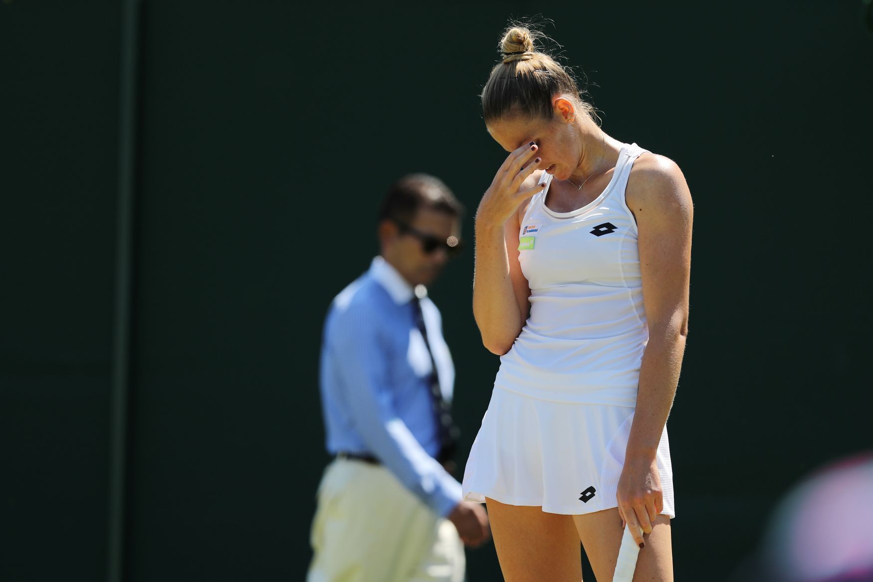 Kristýna Plíšková na Wimbledonu 2017