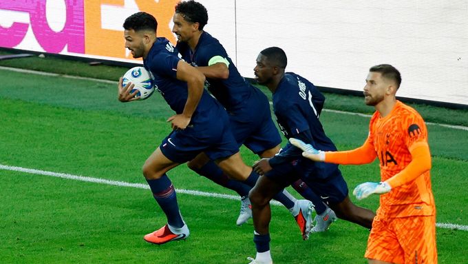 Radost fotbalistů PSG