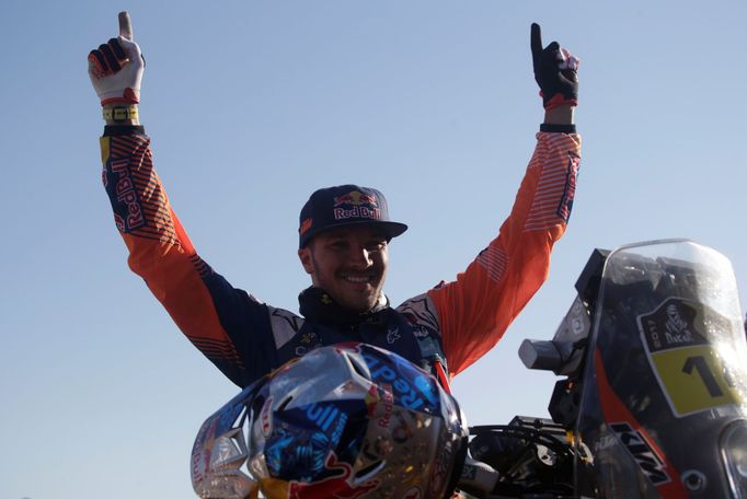 Rallye Dakar 2017, 12. etapa: Sam Sunderland (KTM) slaví triumf v Rallye Dakar 2017