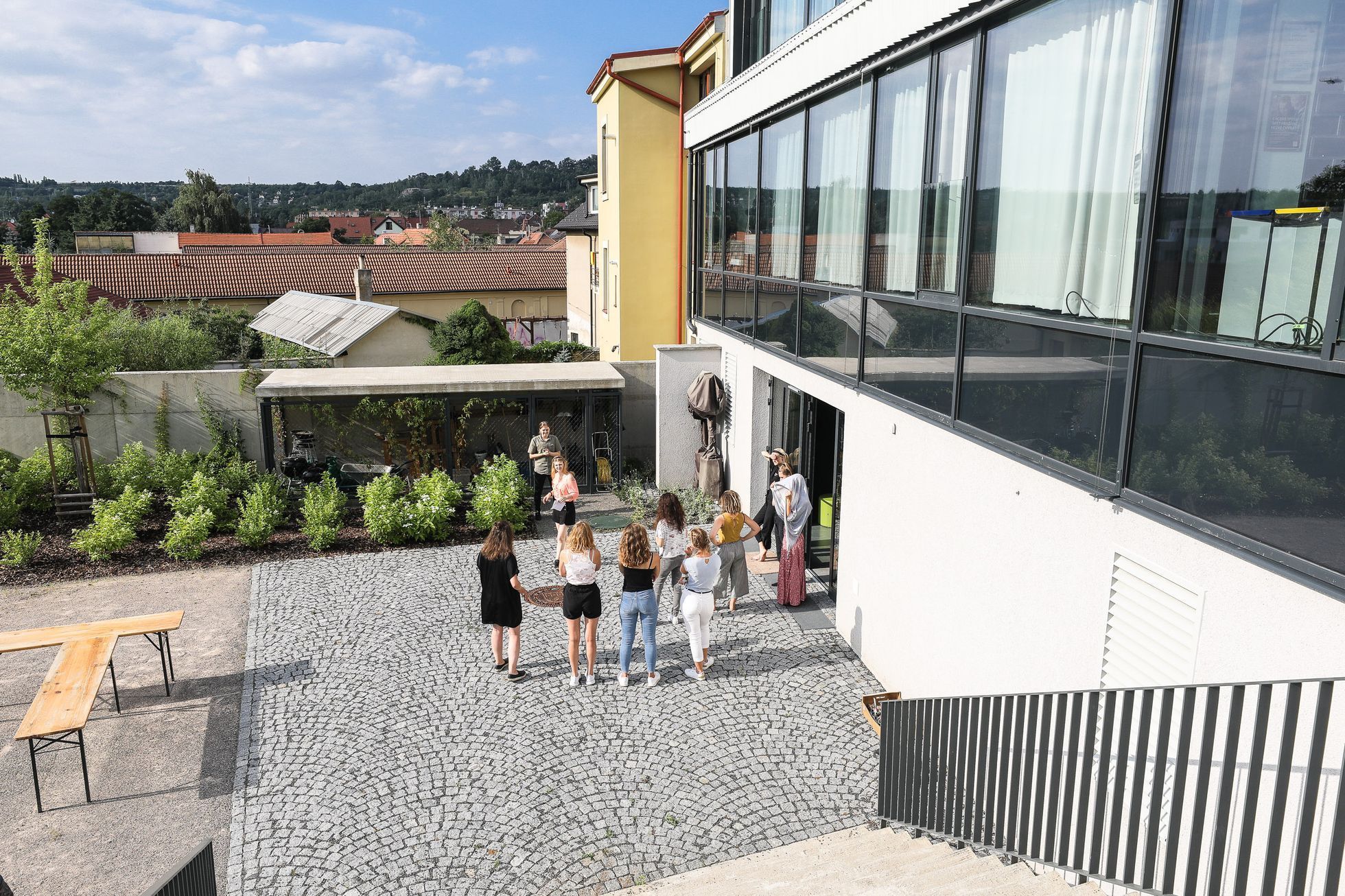 Divadelní workshop Paměť národa, studenti středních škol