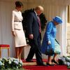 Donald Trump a královna Alžběta