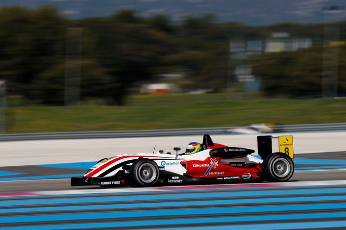 Roberto Merhi vyhrál v roce 2011 nejen v Le Castellet, ale také v celémr ročníku Eurosérie Formule 3.