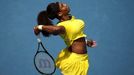 1. den Australian Open (Serena Williamsová)