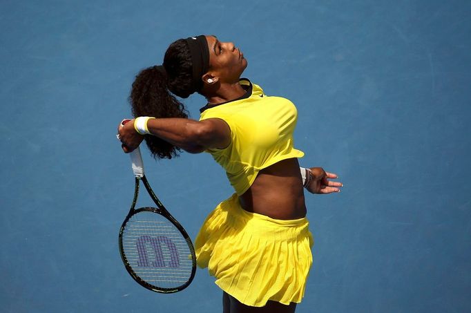 1. den Australian Open (Serena Williamsová)