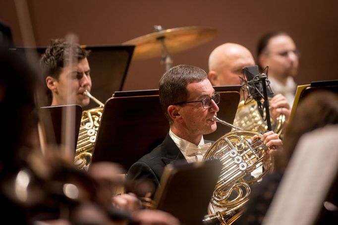 Snímek z pondělního koncertu.