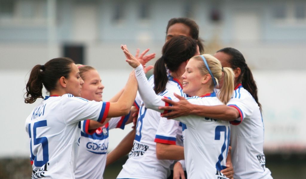 Liga mistrů žen: AC Sparta - Lyon (radost)