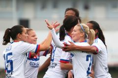 Fotbalistky Lyonu zvládly penalty a potřetí vyhrály Ligu mistryň