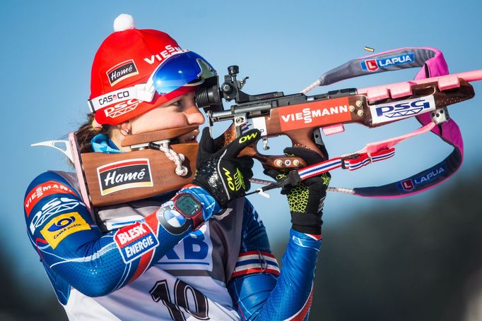 Biatlon, SP NMNM,sprint Ž: Veronika Vítková