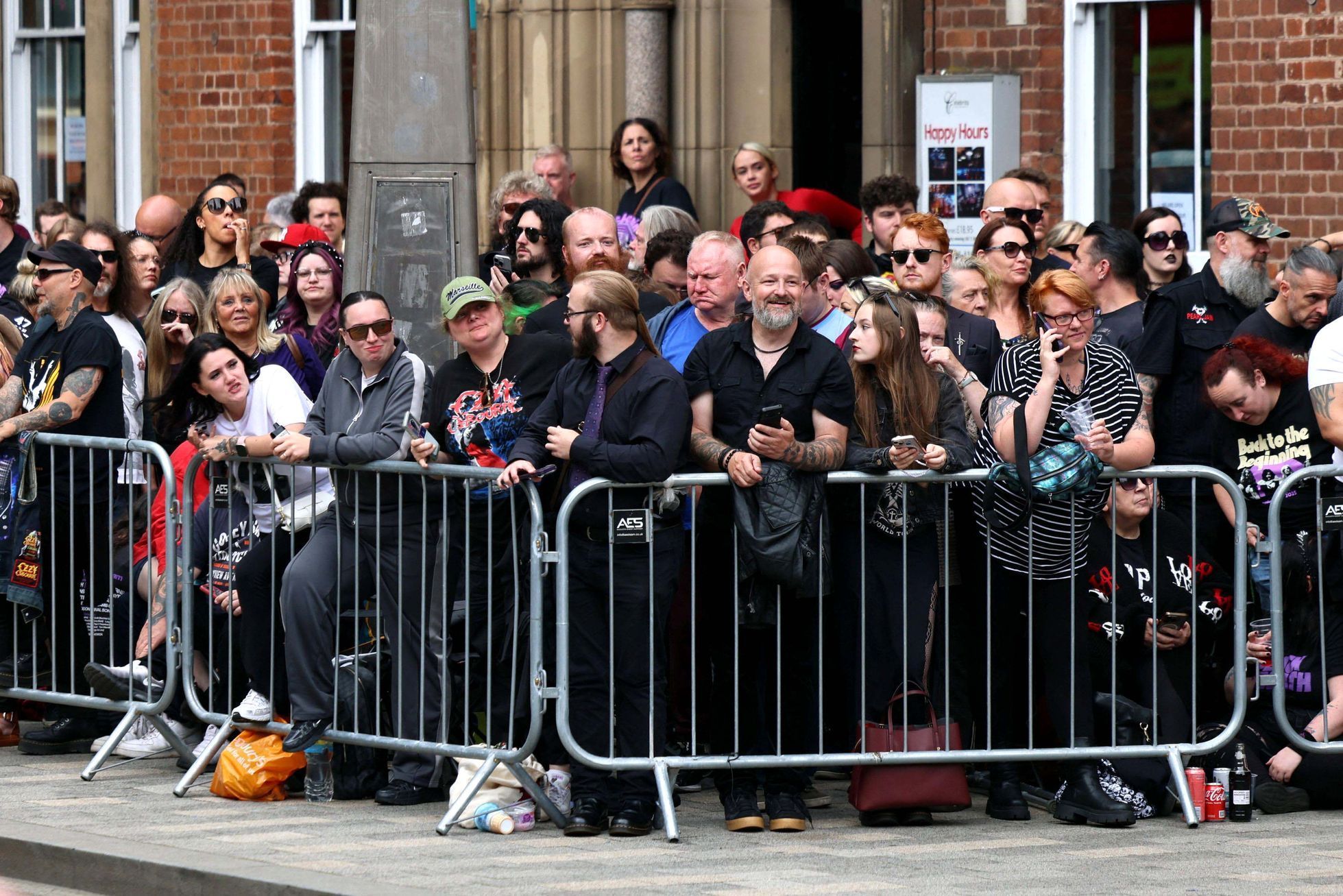 Ozzy Osbourne, Velká Británie, pohřeb, fanoušci, Birmingham