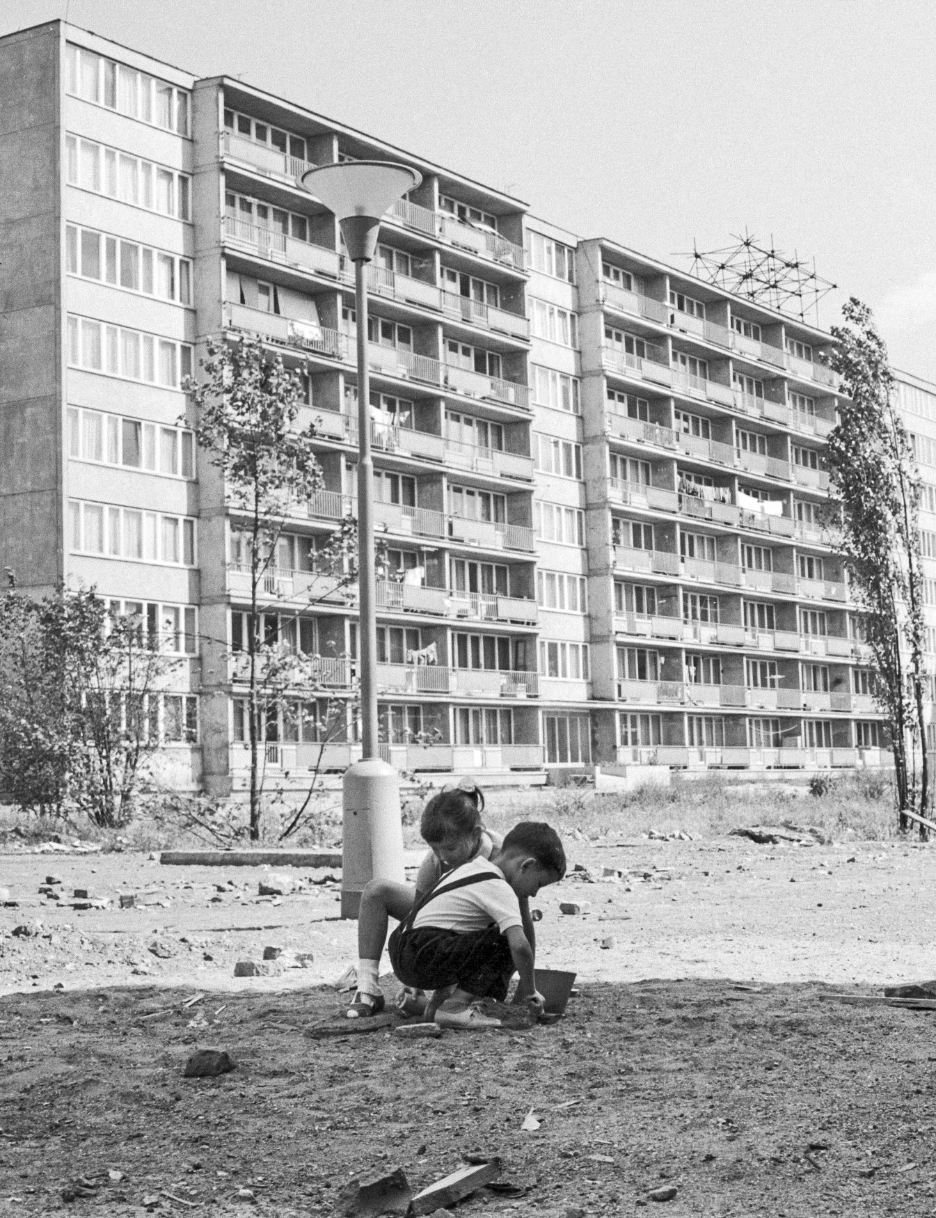 Fotogalerie / Velká Praha / Výstavba sídlišť / Černý most