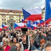 Demonstrace Pražský hrad 27. 9. 2025