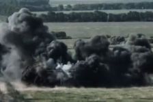 Nejbombardovanější místo na Zemi. Rusové na lesík shodili 250 pum, výsledek překvapil