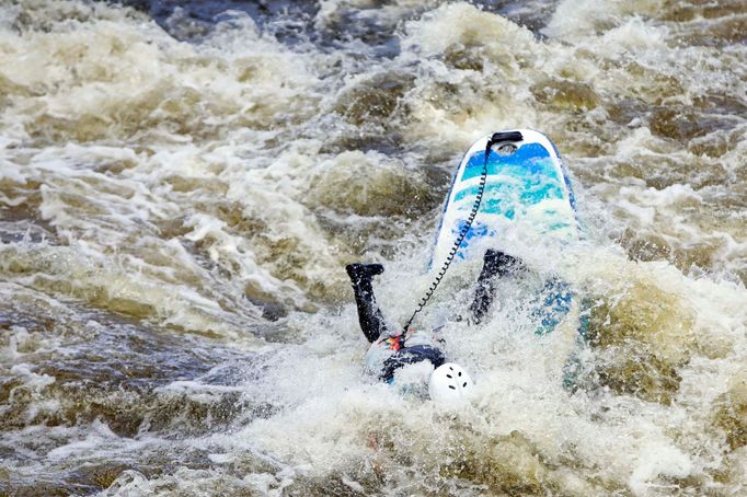 Podle řady vodáků jde o nejtěžší přírodní trať pro vodní slalom na světě.
