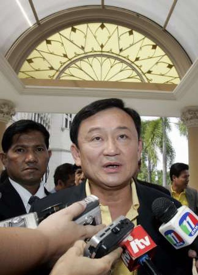Thajsko premiér Thaksin Sinawatra