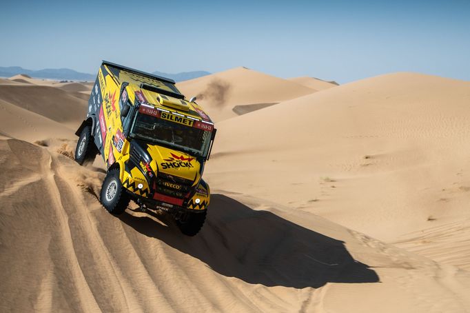 Martin Macík mladší (Iveco) na Rallye Dakar 2021