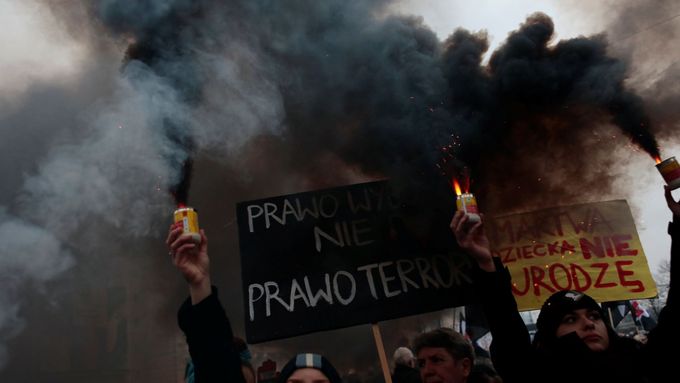 Protesty v Polsku