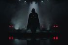 Hayden Christensen jako Darth Vader.